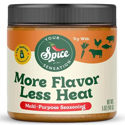 More flavor less heat More flavor less heat