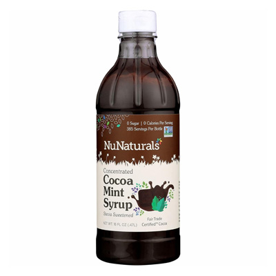 Nunaturals cocoa mint syrup Nunaturals cocoa mint syrup